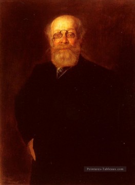  E Galerie - Portrait d’un gentilhomme barbu portant un Pince Franz von Lenbach